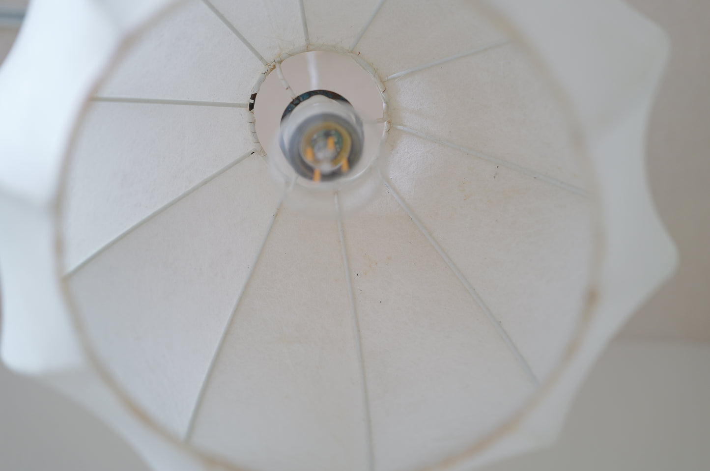 1970s cocoon pendant lamp Italy