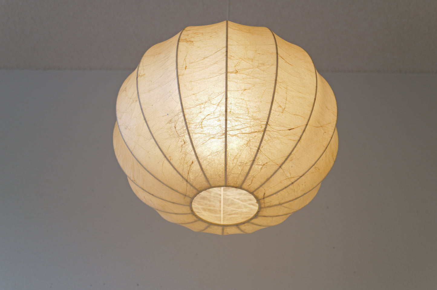 1960s Cocoon pendant lamp by Goldkant Leuchten