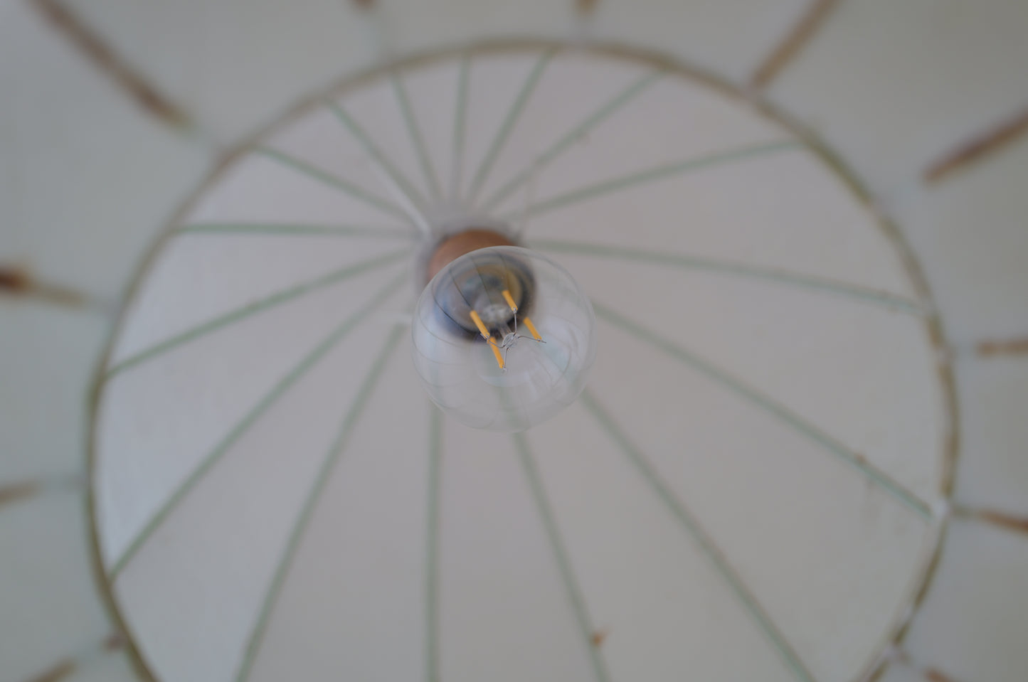 1960s Cocoon pendant lamp XL by Goldkant