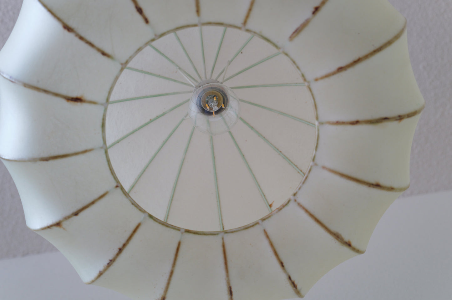1960s Cocoon pendant lamp XL by Goldkant