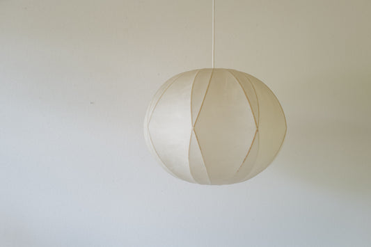 Cocoon Pendant Lamp by Friedel Wauer for Goldkant 1970's
