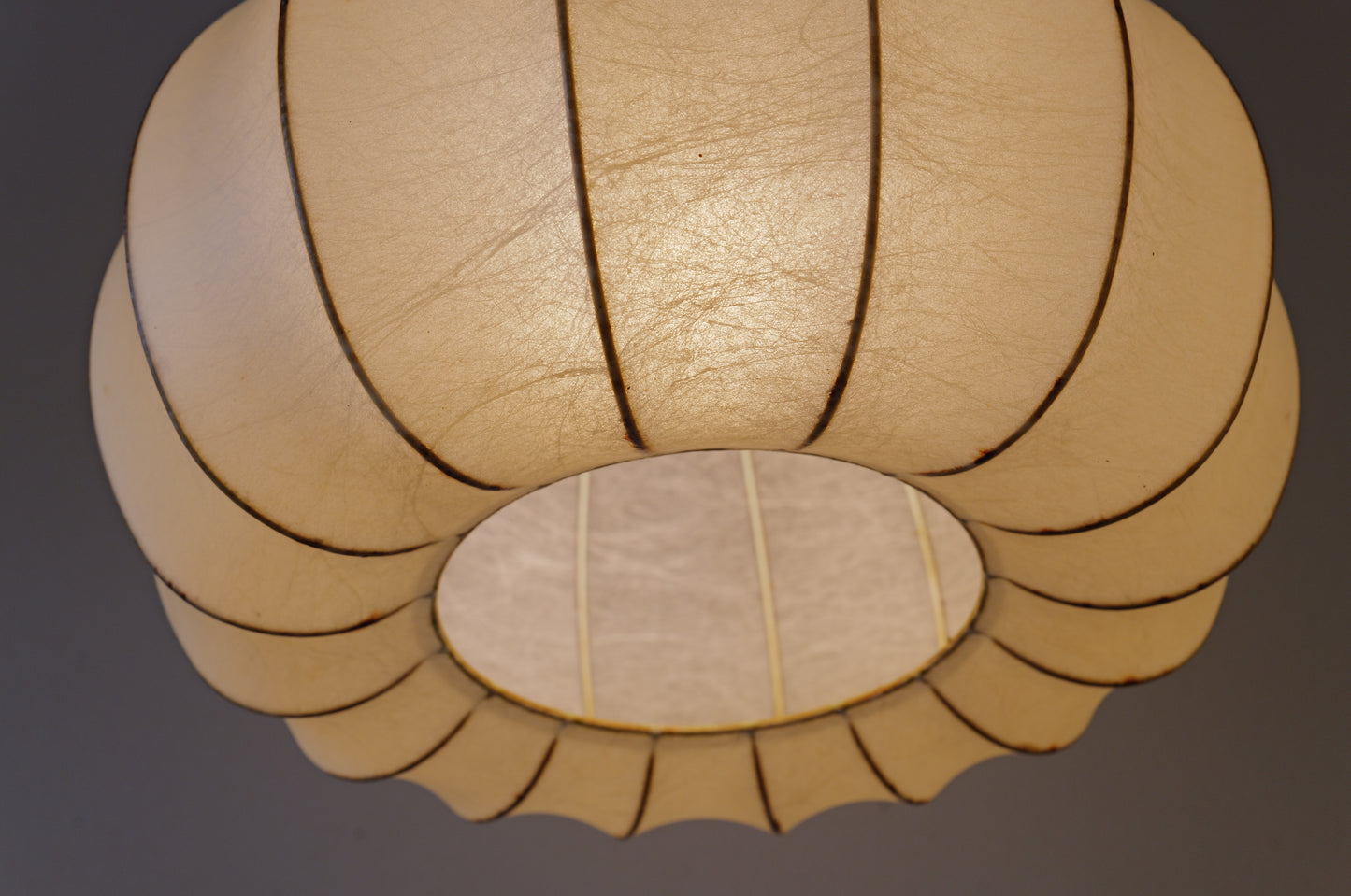 1960s Cocoon pendant lamp XL by Goldkant