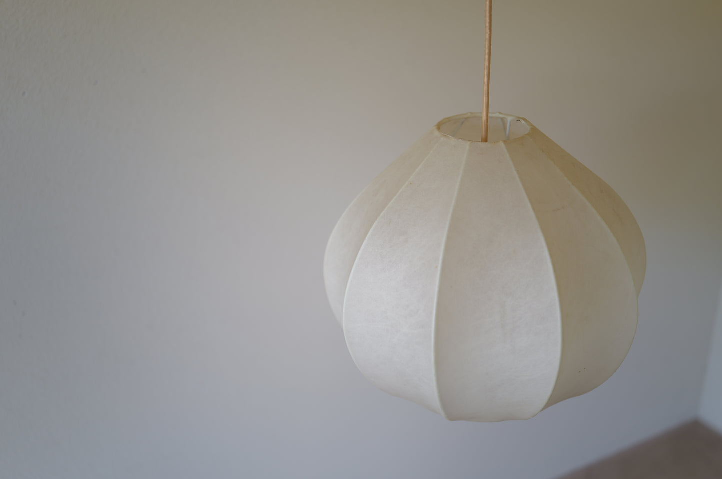 1970s cocoon pendant lamp Italy