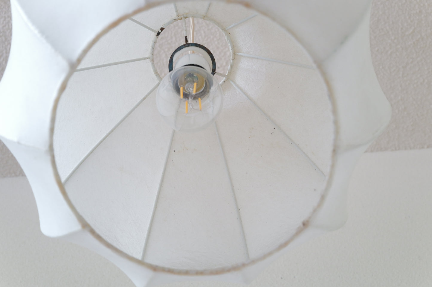 1970s cocoon pendant lamp Italy
