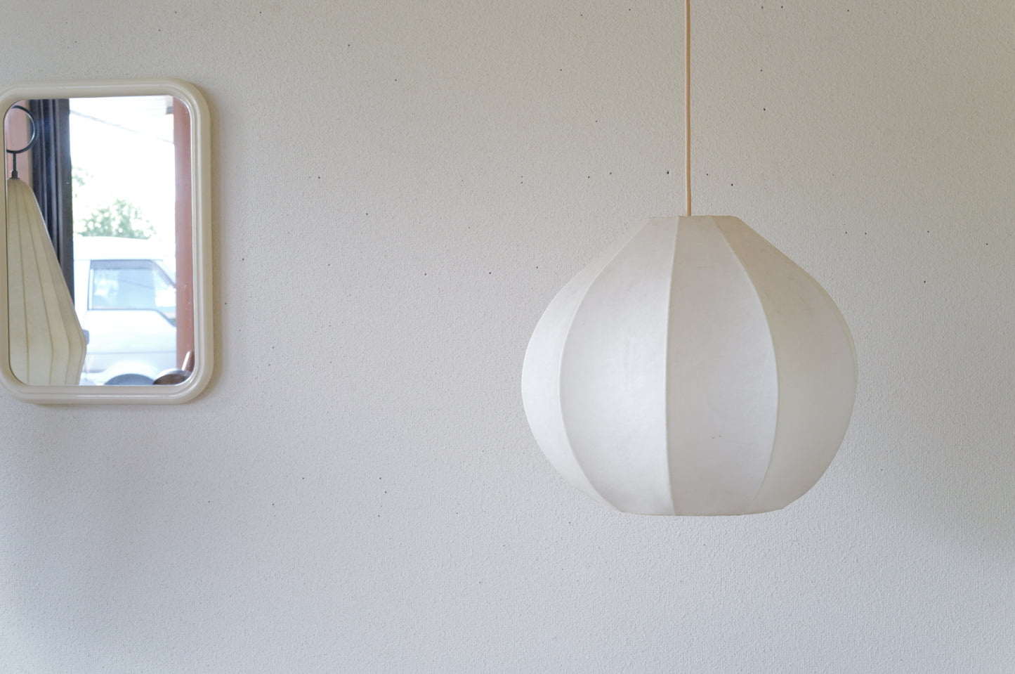 1970s cocoon pendant lamp Italy