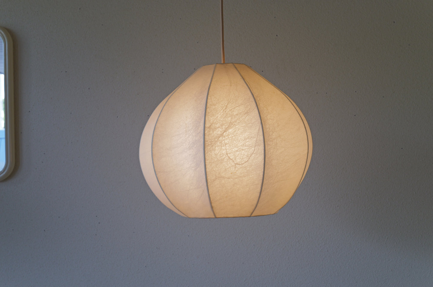 1970s cocoon pendant lamp Italy