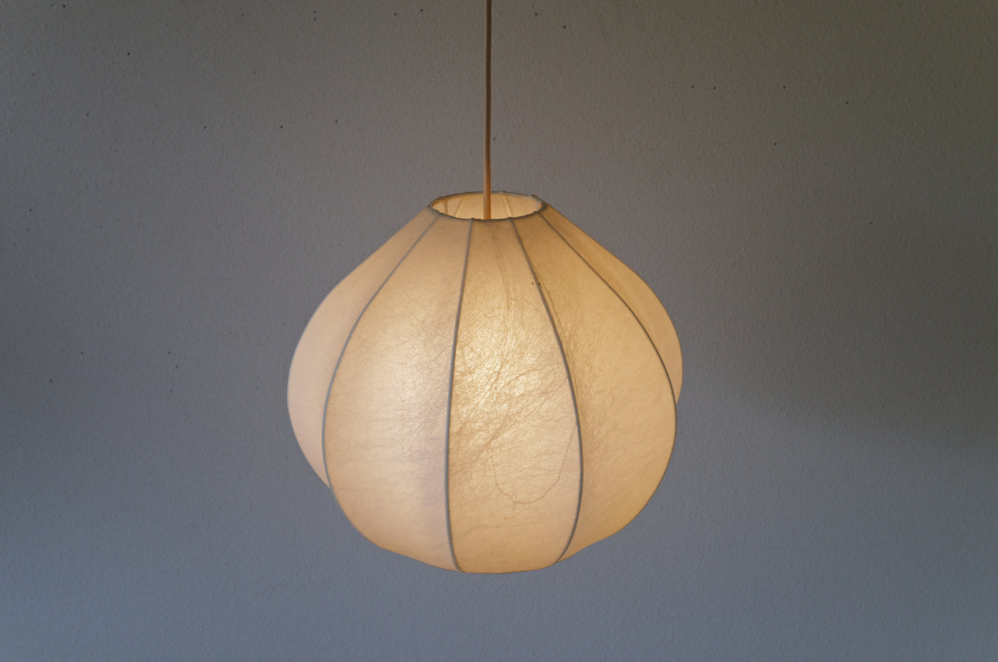 1970s cocoon pendant lamp Italy