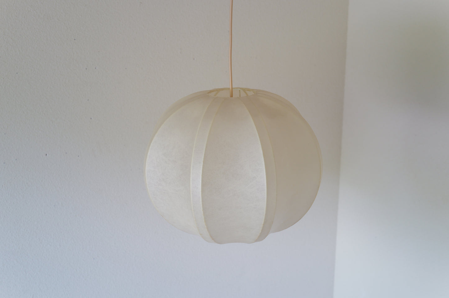 1960s cocoon pendant lamp by Goldkant