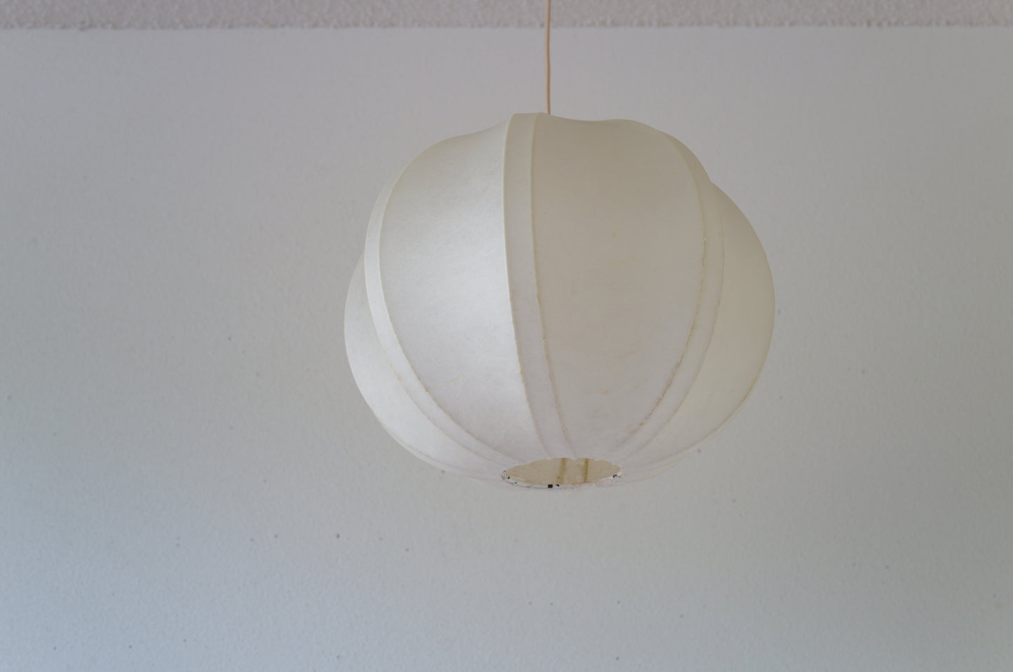 1960s cocoon pendant lamp by Goldkant