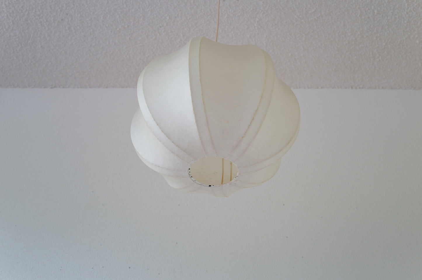 1960s cocoon pendant lamp by Goldkant