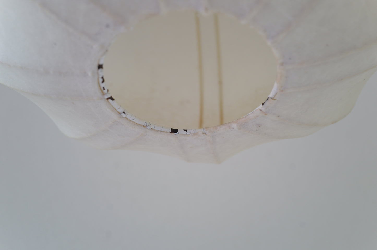 1960s cocoon pendant lamp by Goldkant