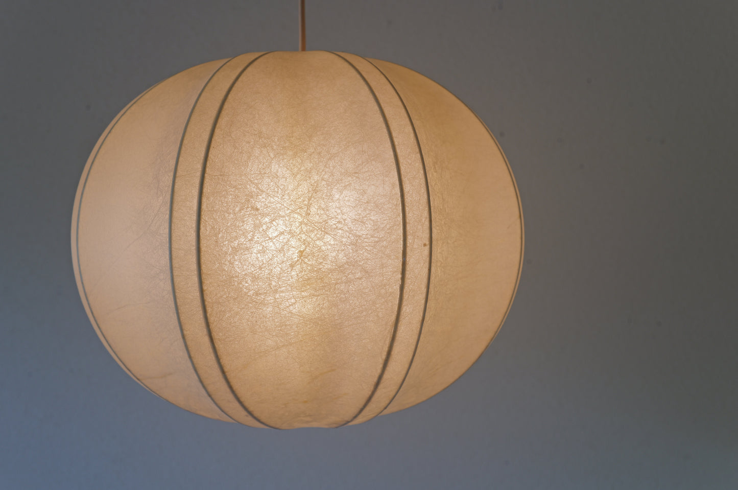 1960s cocoon pendant lamp by Goldkant