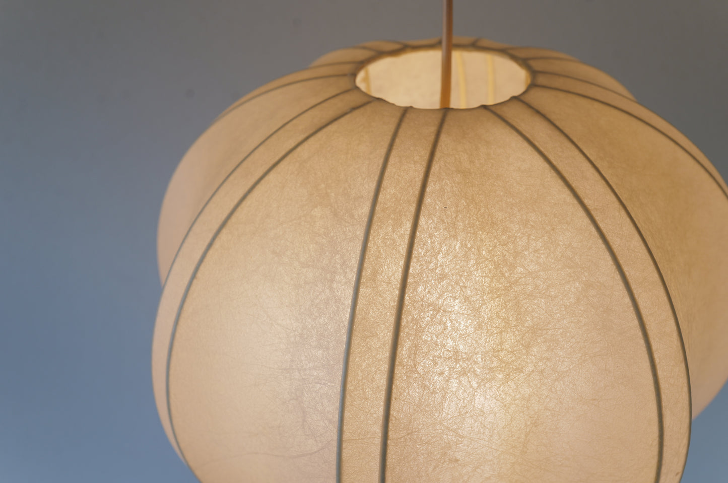 1960s cocoon pendant lamp by Goldkant