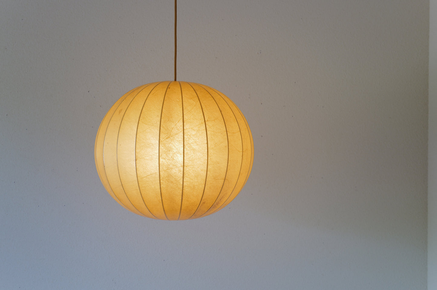 1960s Italy cocoon pendant lamp XL