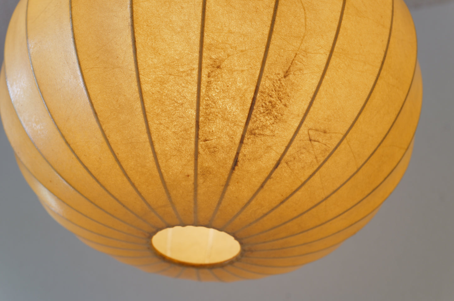 1960s Italy cocoon pendant lamp XL