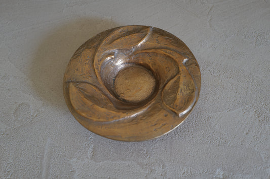 Small mid century bronze bowl 1960s