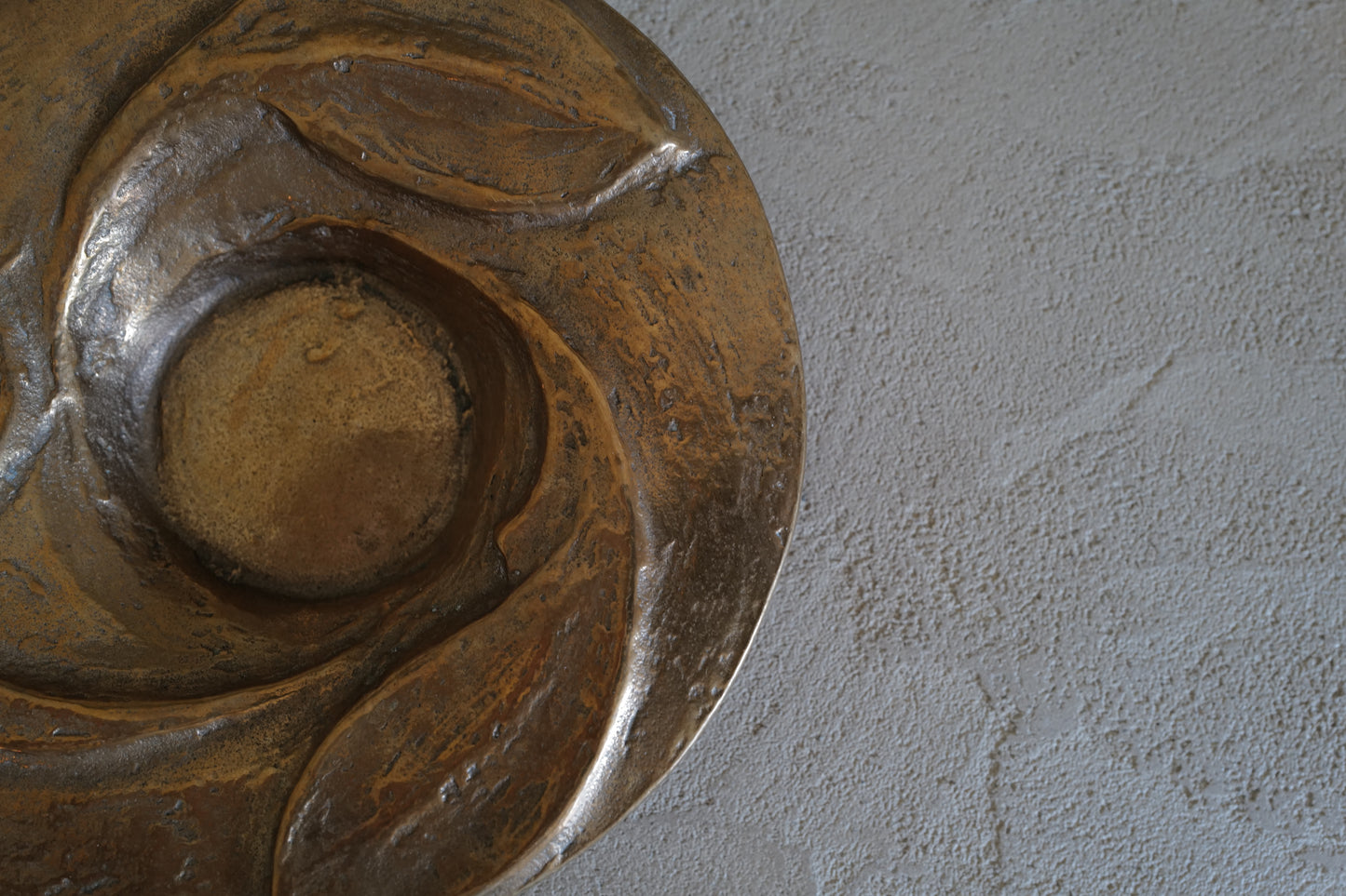 Small mid century bronze bowl 1960s