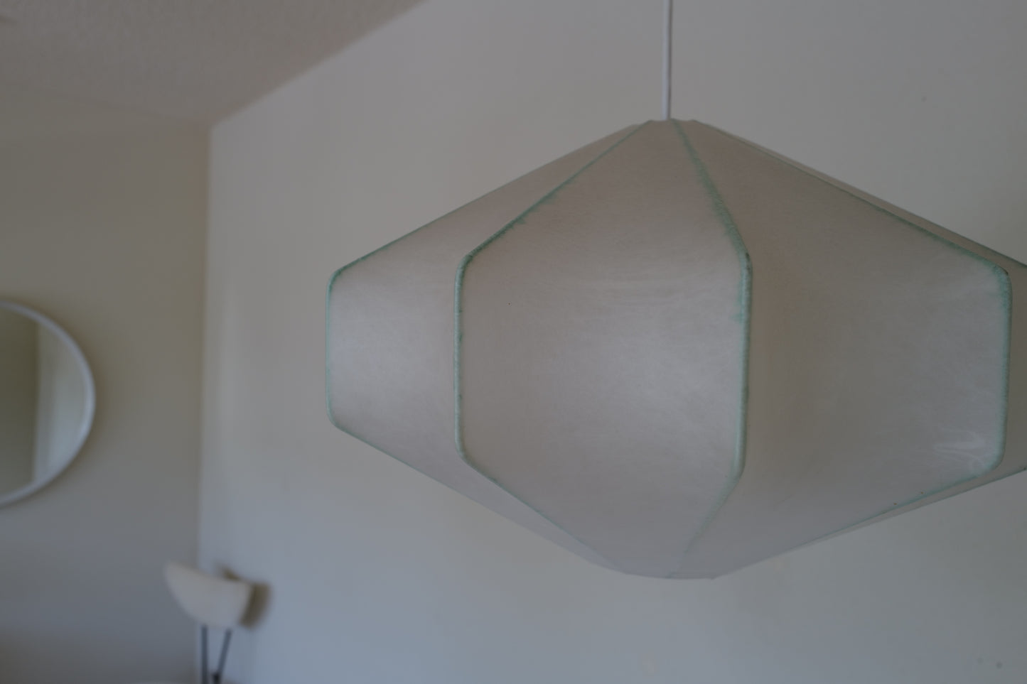 Cocoon Pendant Lamp by Goldkant 1960s