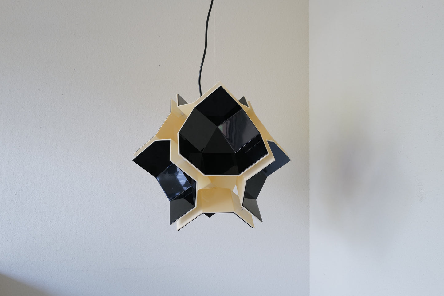 1970s Space age pendent lamp by Christophe de Ryck Belgium