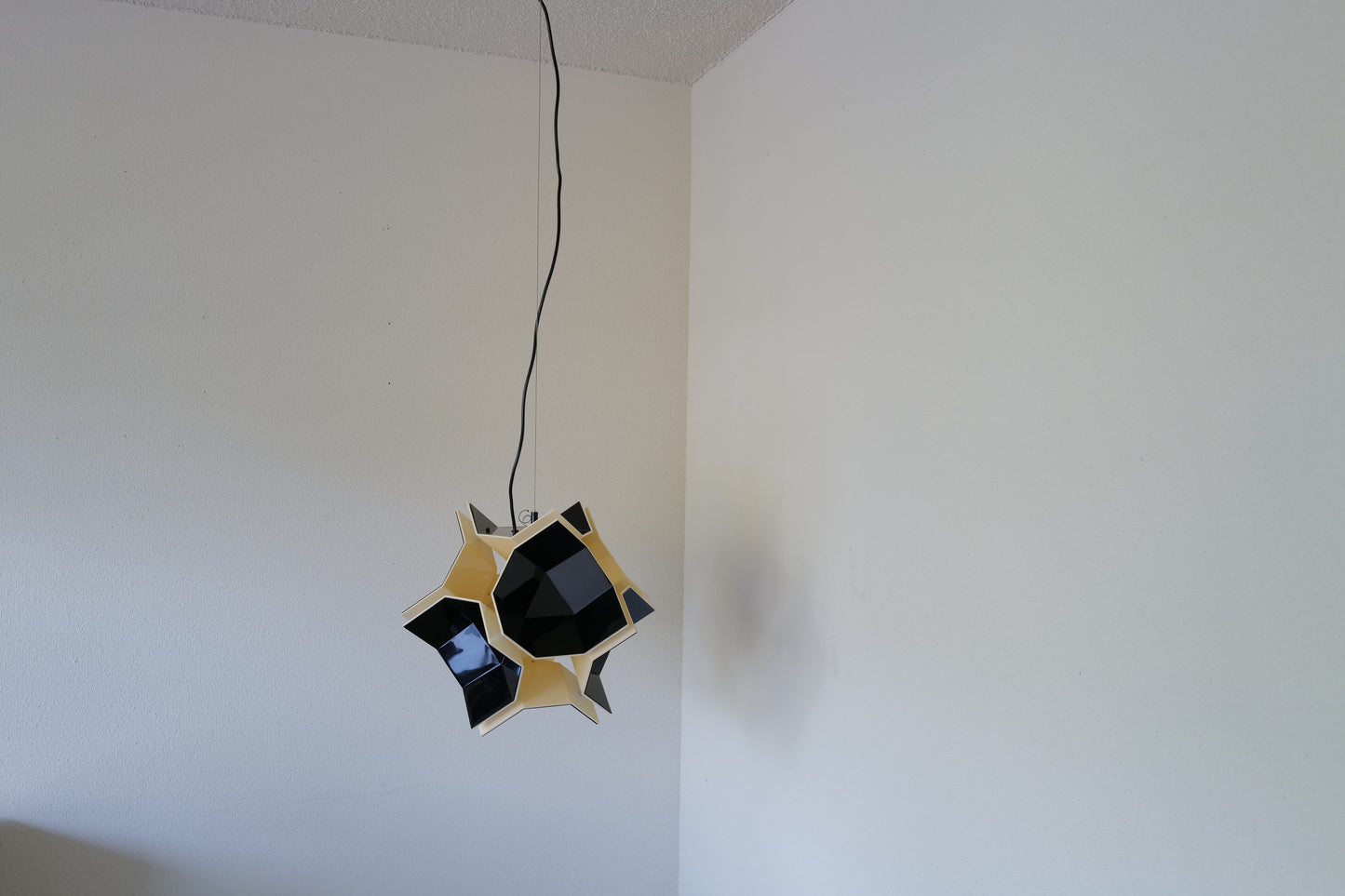1970s Space age pendent lamp by Christophe de Ryck Belgium