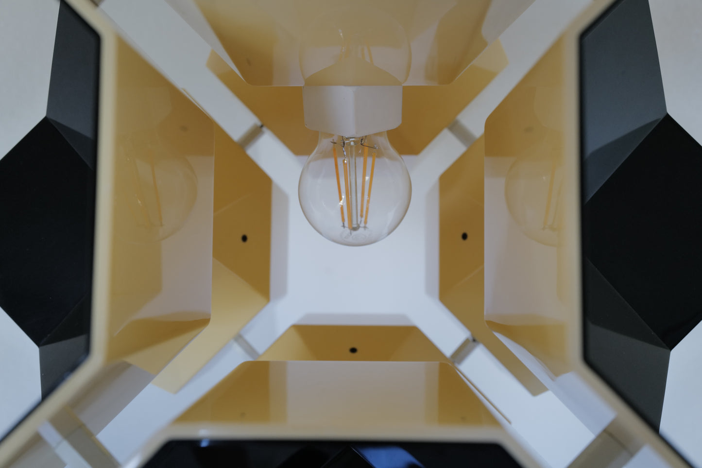 1970s Space age pendent lamp by Christophe de Ryck Belgium