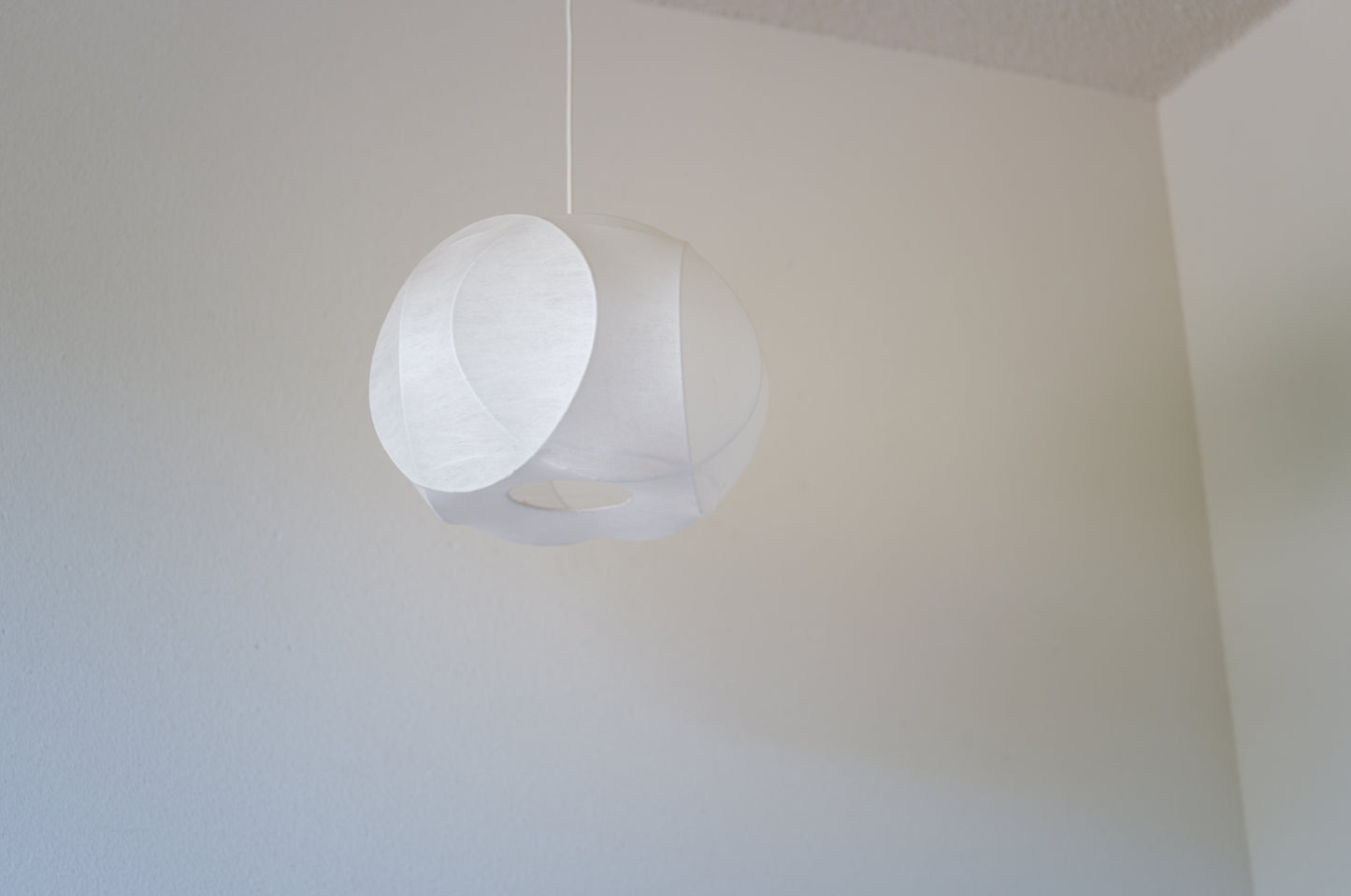 1970s cocoon pendant lamp