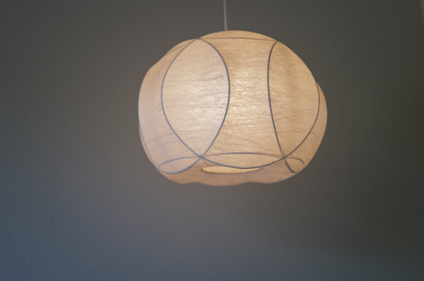 1970s cocoon pendant lamp