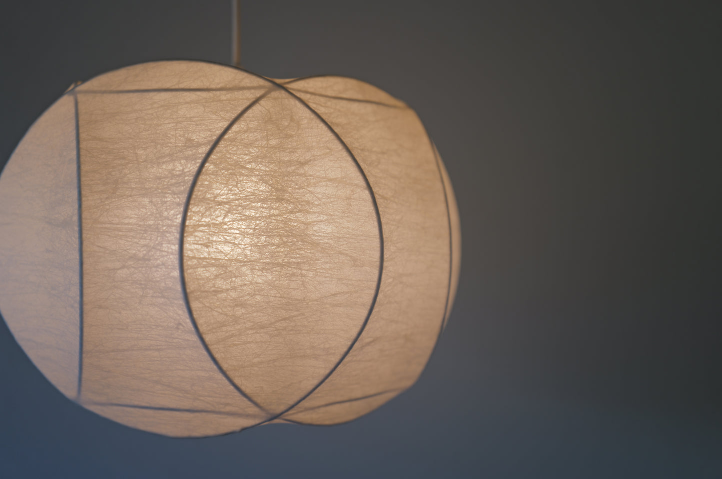 1970s cocoon pendant lamp