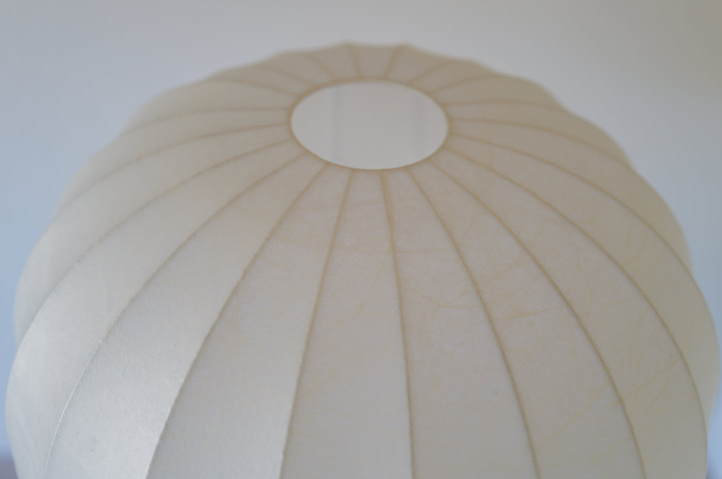 1970s cocoon floor or pendant lamp by Linus Bopp
