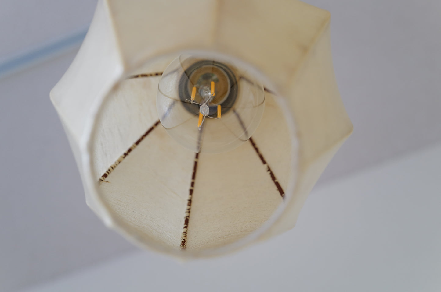 1960s Cocoon cascade ceiling lamp with 3 shades