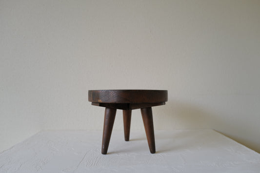 Brutalism small stool 1960s France