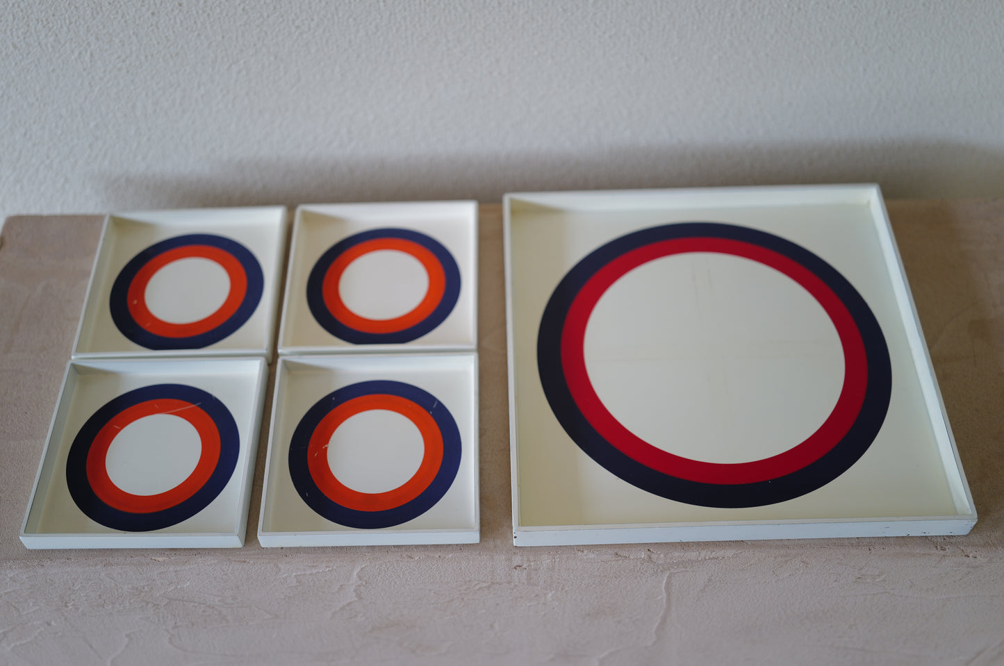 Prisunic nesting tray 1968 France
