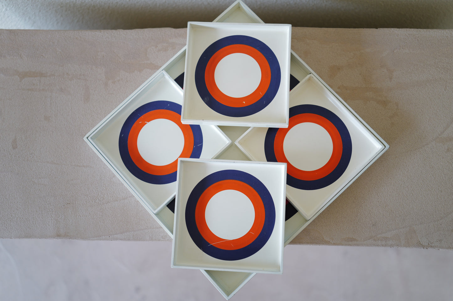 Prisunic nesting tray 1968 France