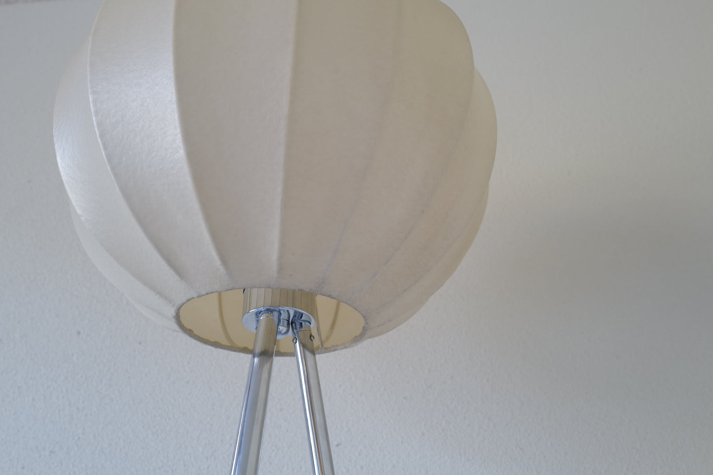 Cocoon floor lamp &  pendant lamp 1960s