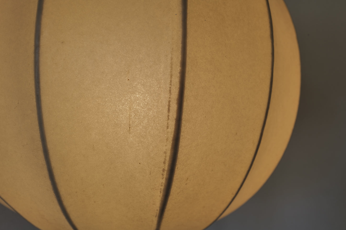 Cocoon floor lamp &  pendant lamp 1960s