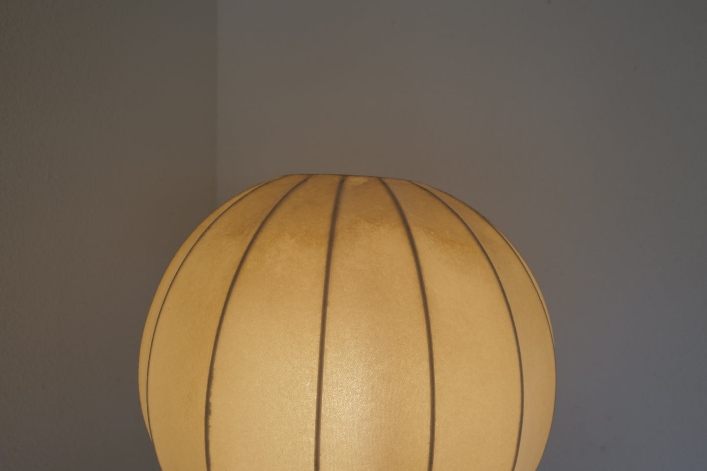 Cocoon floor lamp &  pendant lamp 1960s