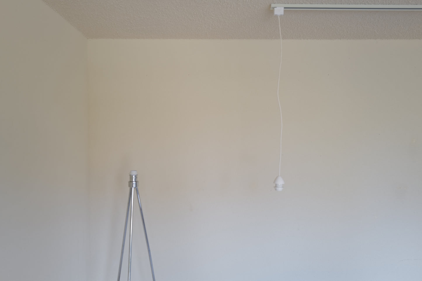 Cocoon floor lamp &  pendant lamp 1960s