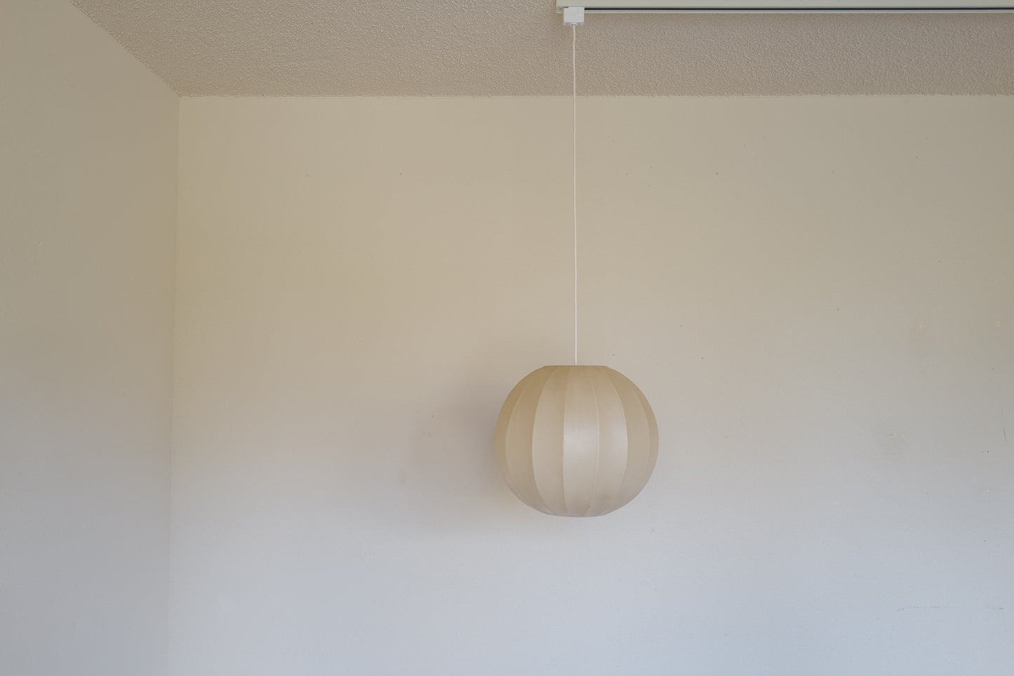 Cocoon floor lamp &  pendant lamp 1960s