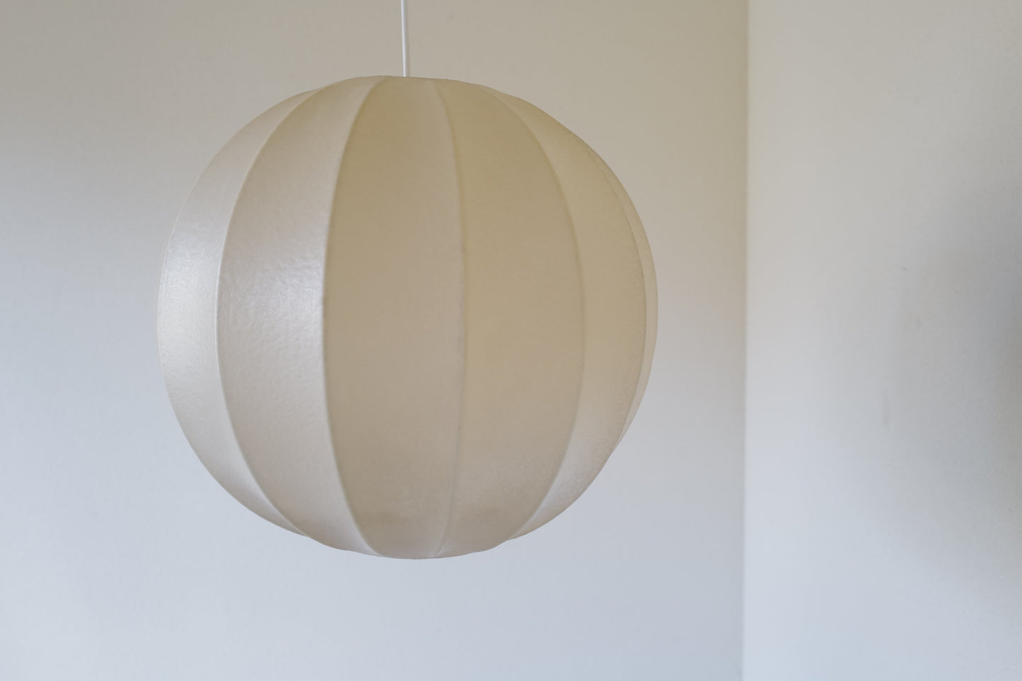 Cocoon floor lamp &  pendant lamp 1960s