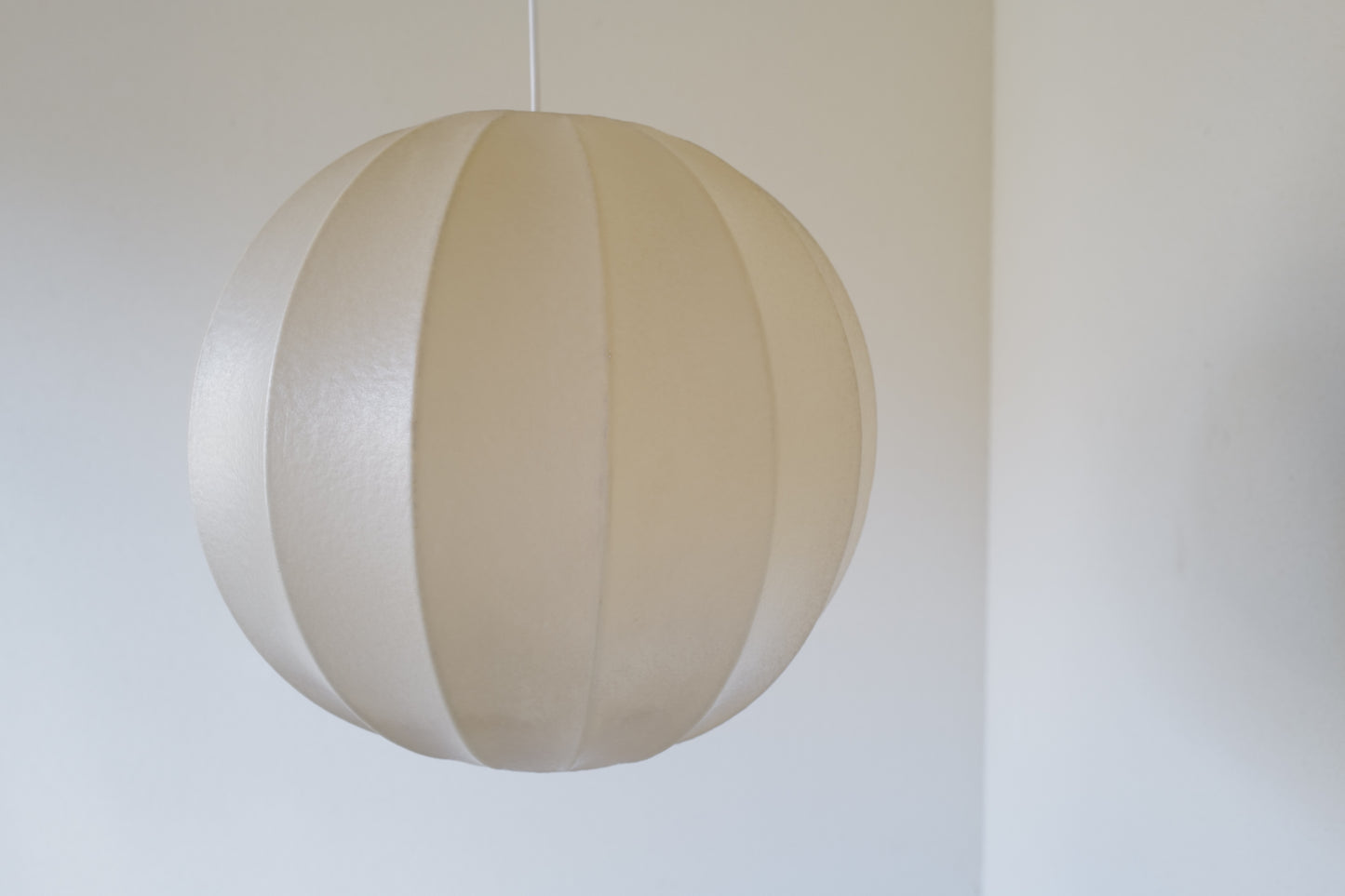 Cocoon floor lamp &  pendant lamp 1960s