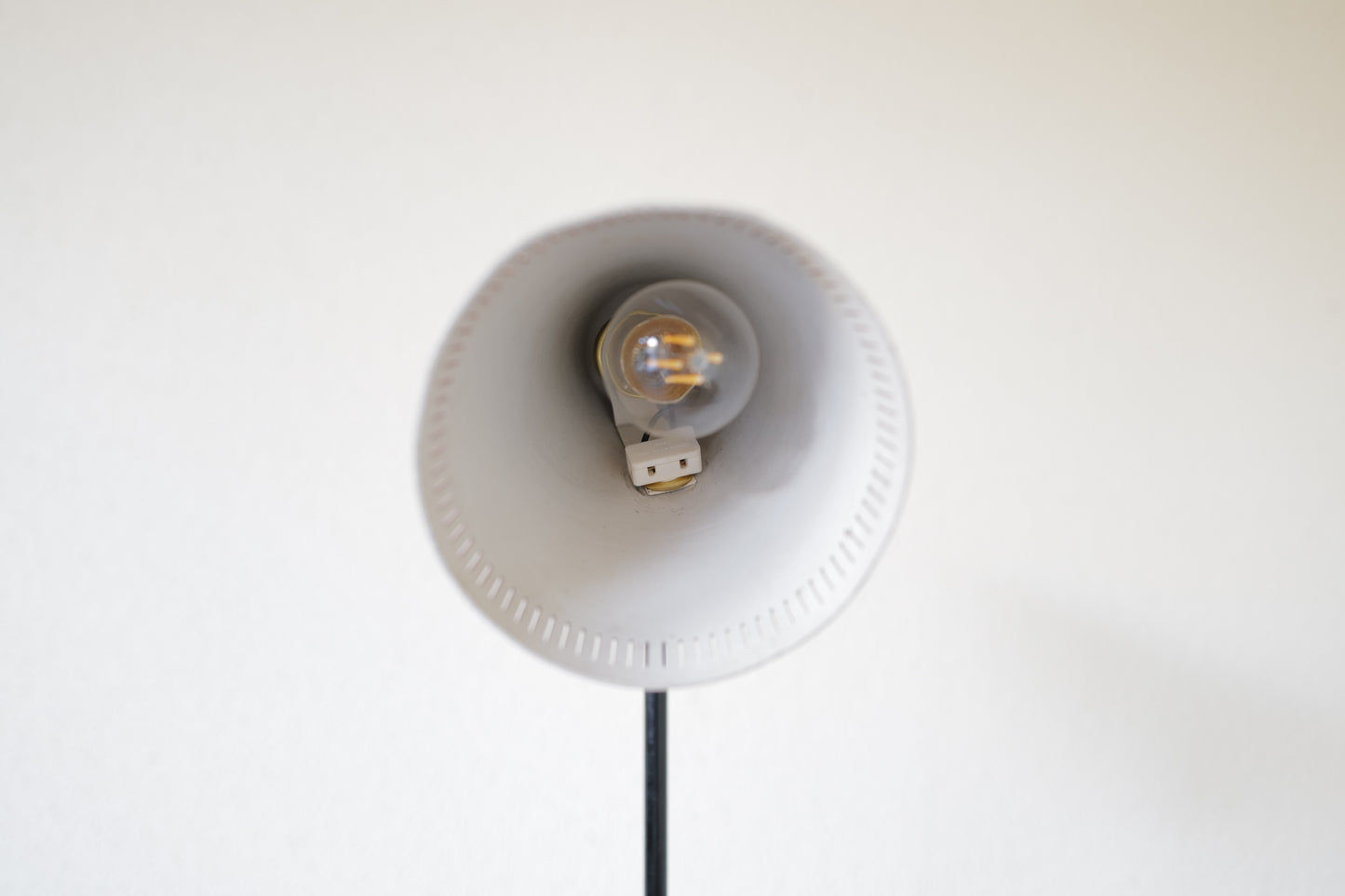 Red floor lamp by Svend Aage Holm-Sørensen Denmark 1950s