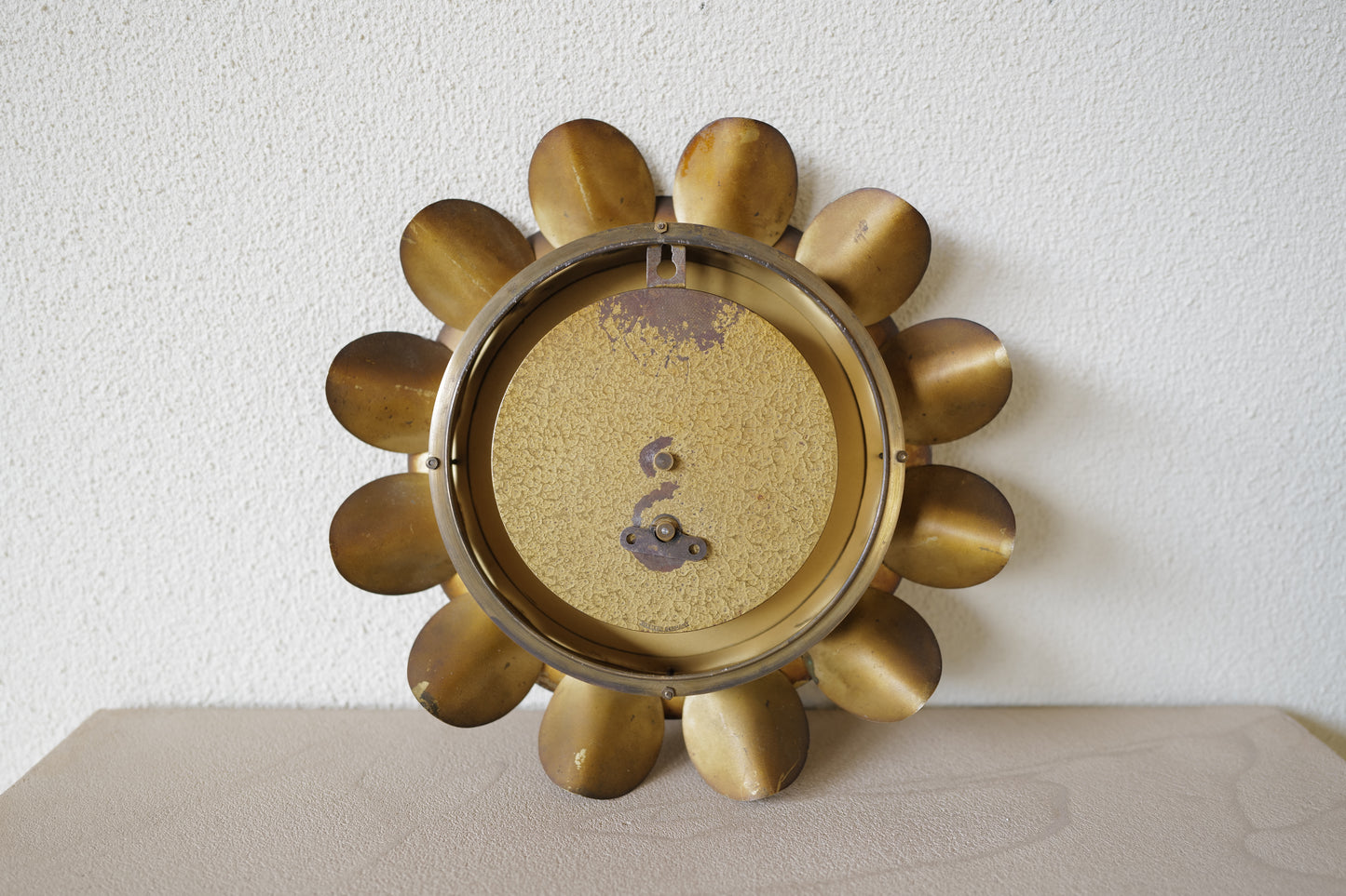 Mechanical wall clock. Atlanta co. in Germany. 1950s