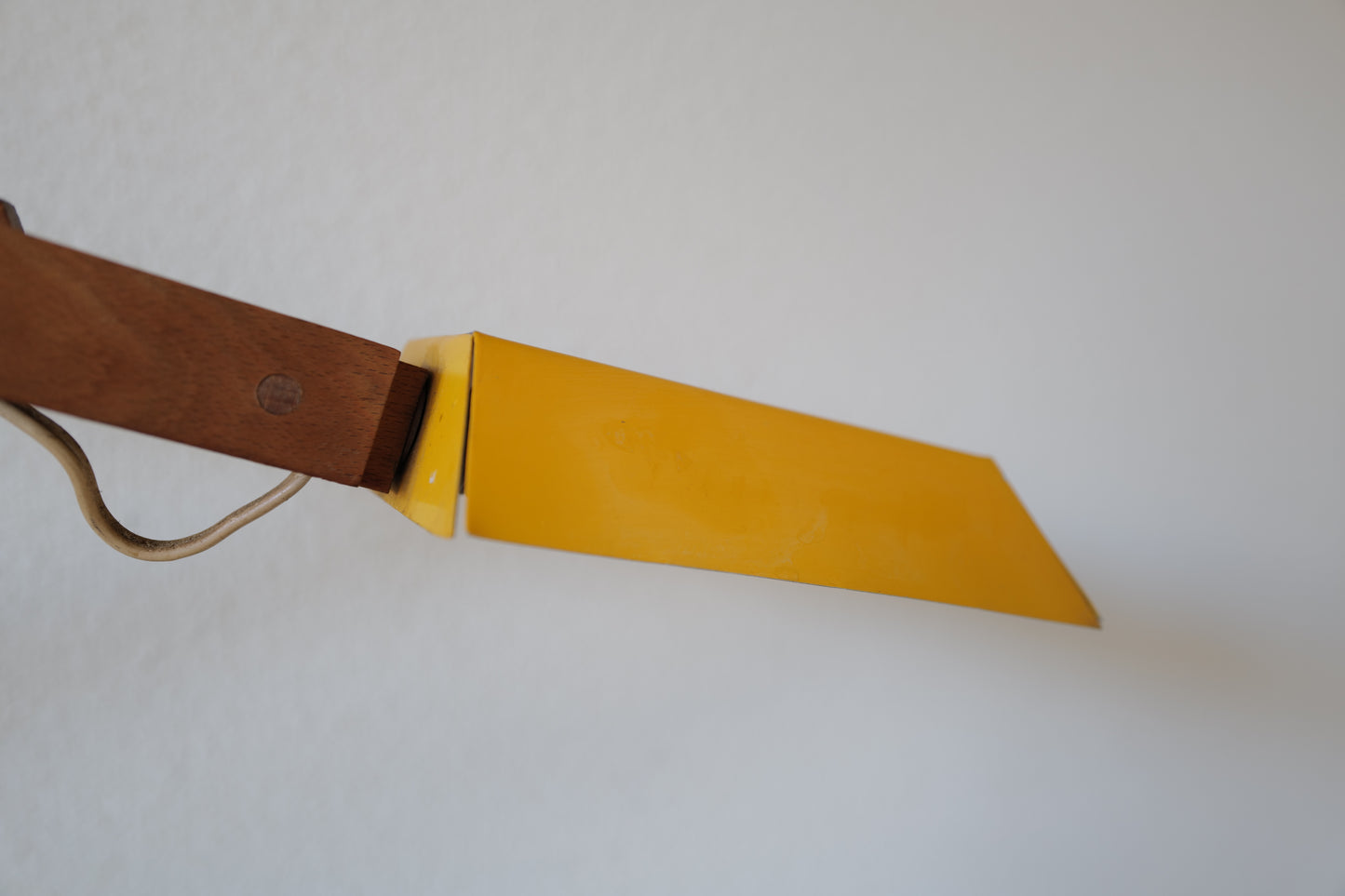 1960s wood desk lamp