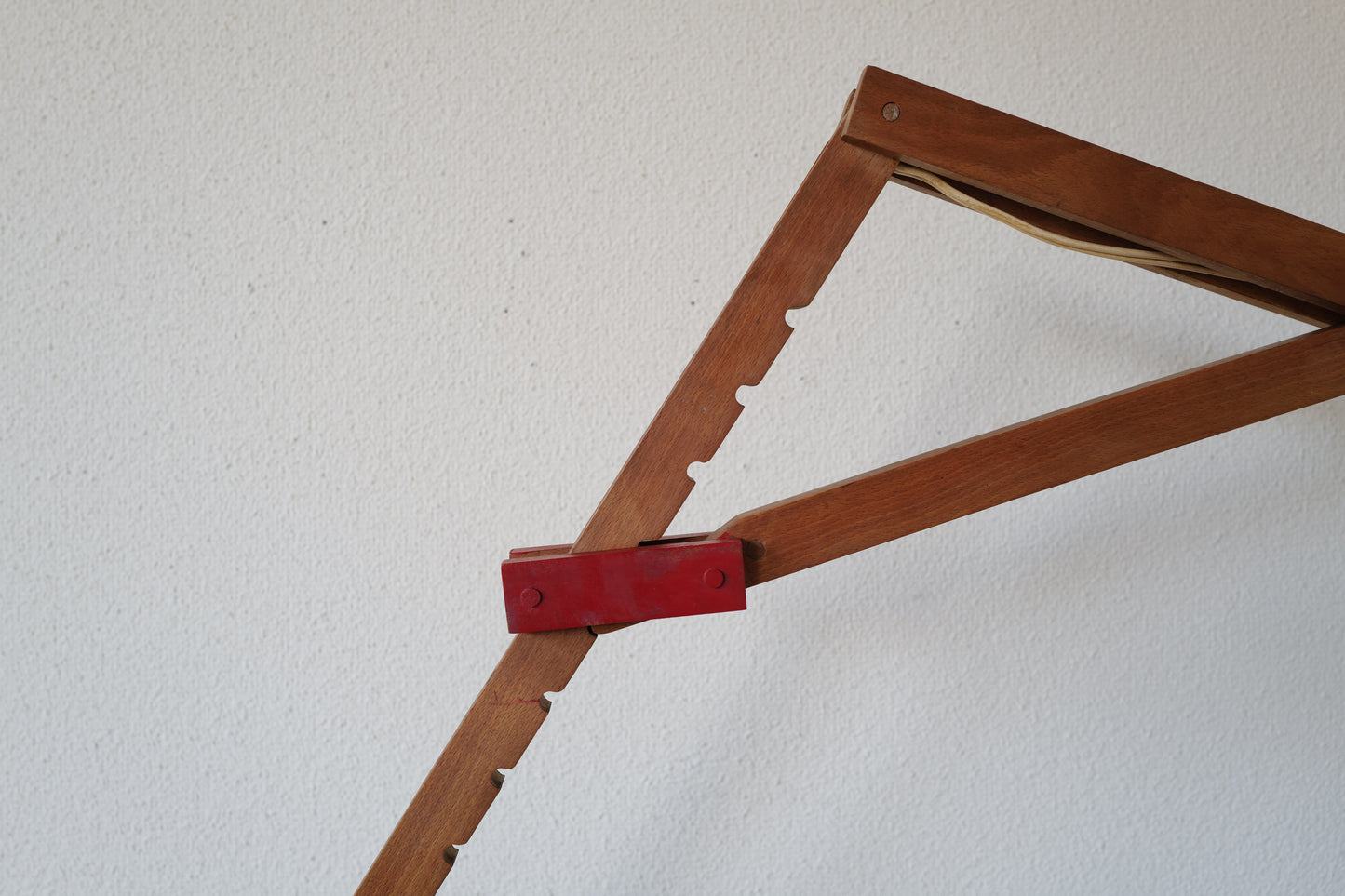 1960s wood desk lamp