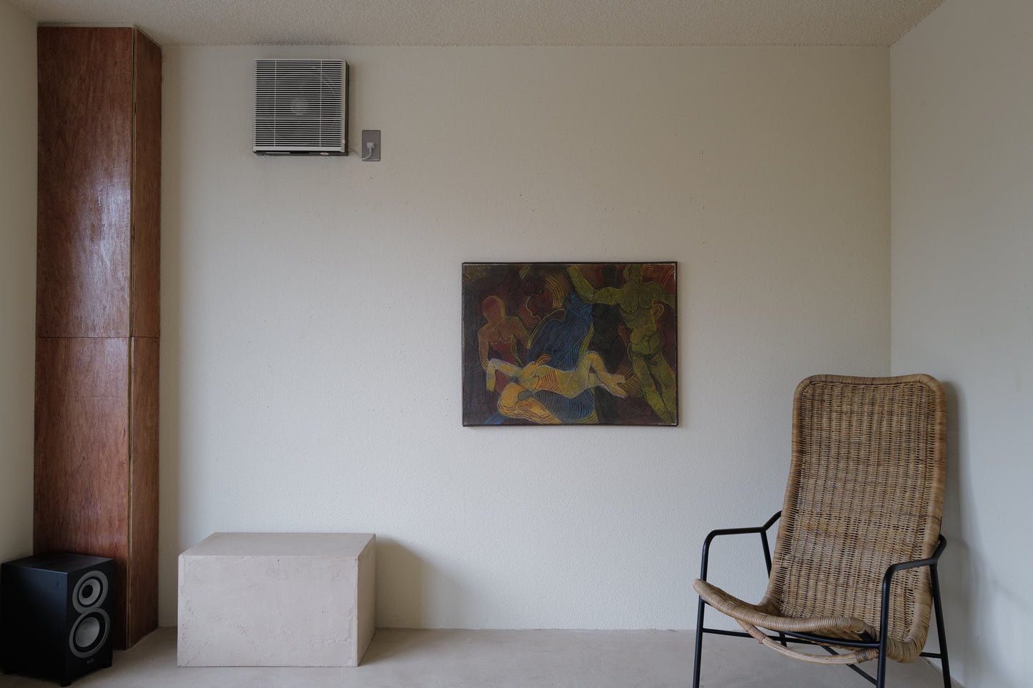 1980s Painting Original Modernist Nudes