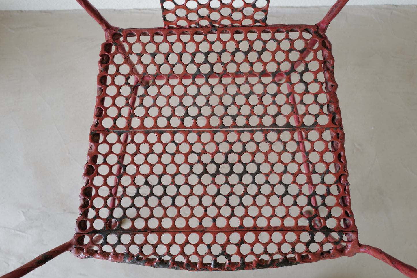 1950s Iron Chair in French.  Rene Malaval Style