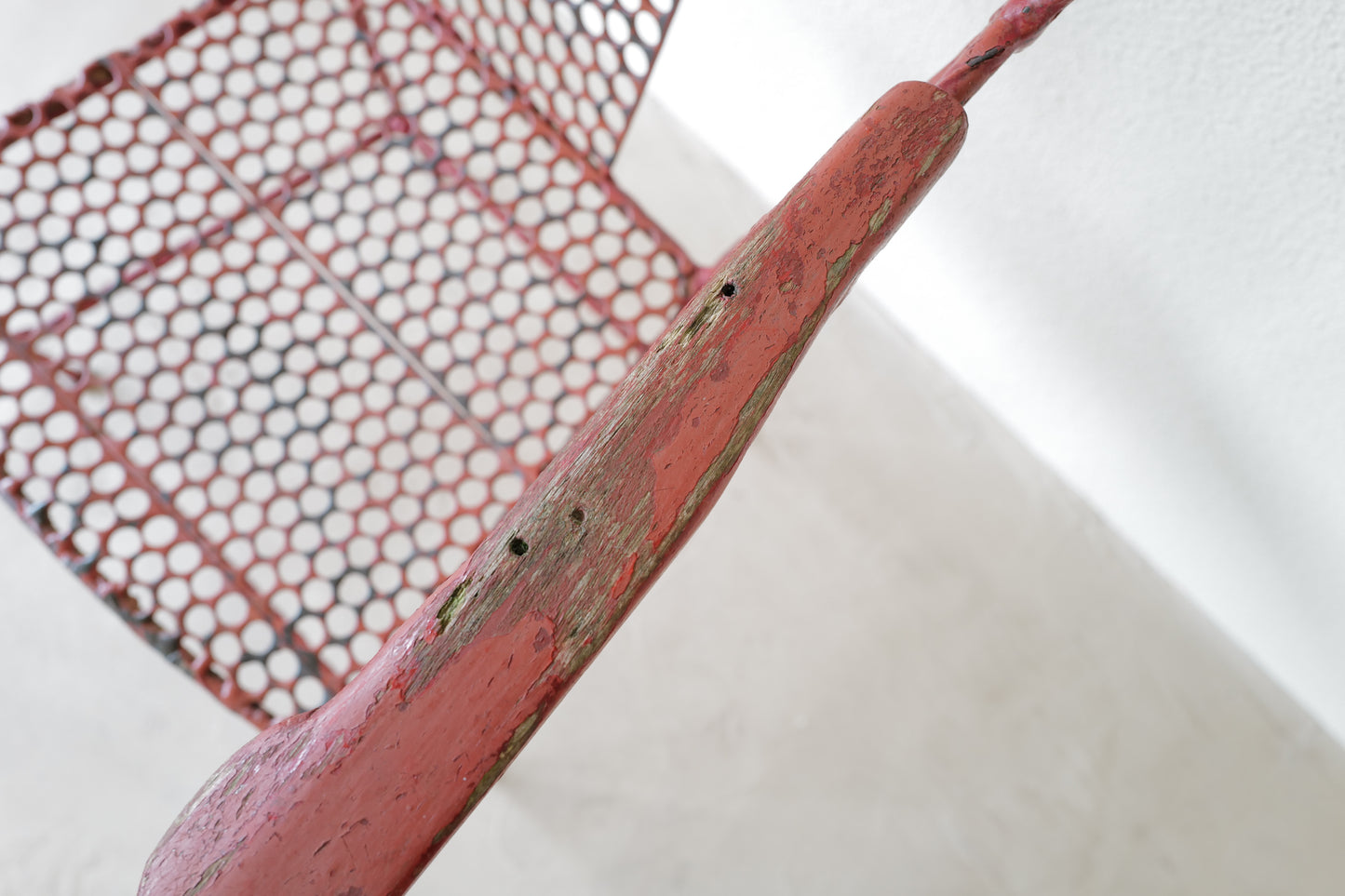 1950s Iron Chair in French.  Rene Malaval Style