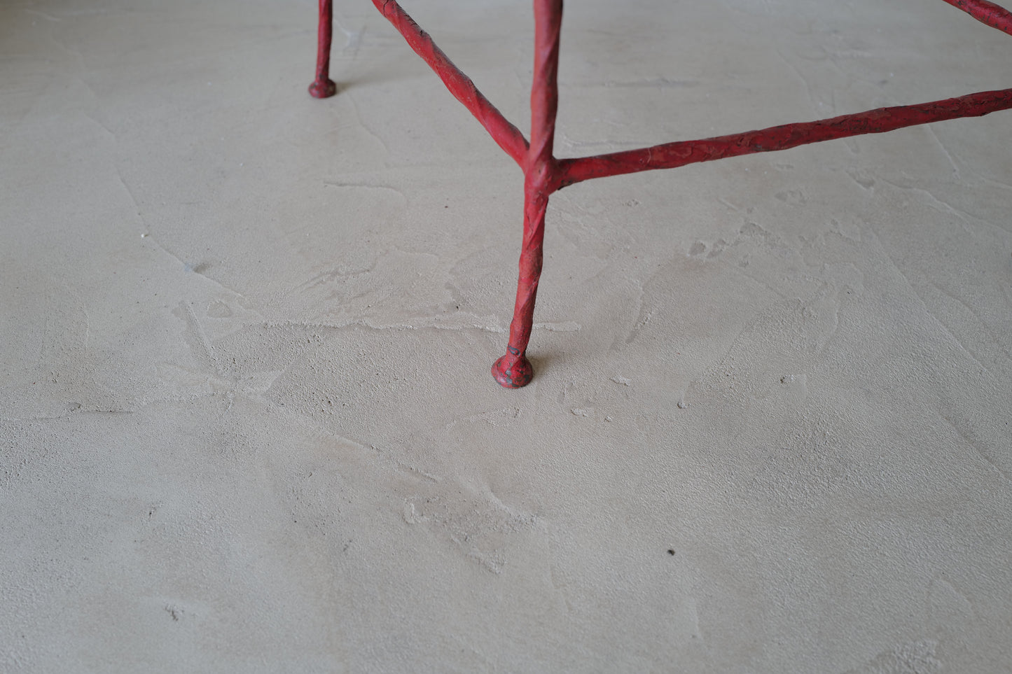 1950s Iron Chair in French.  Rene Malaval Style