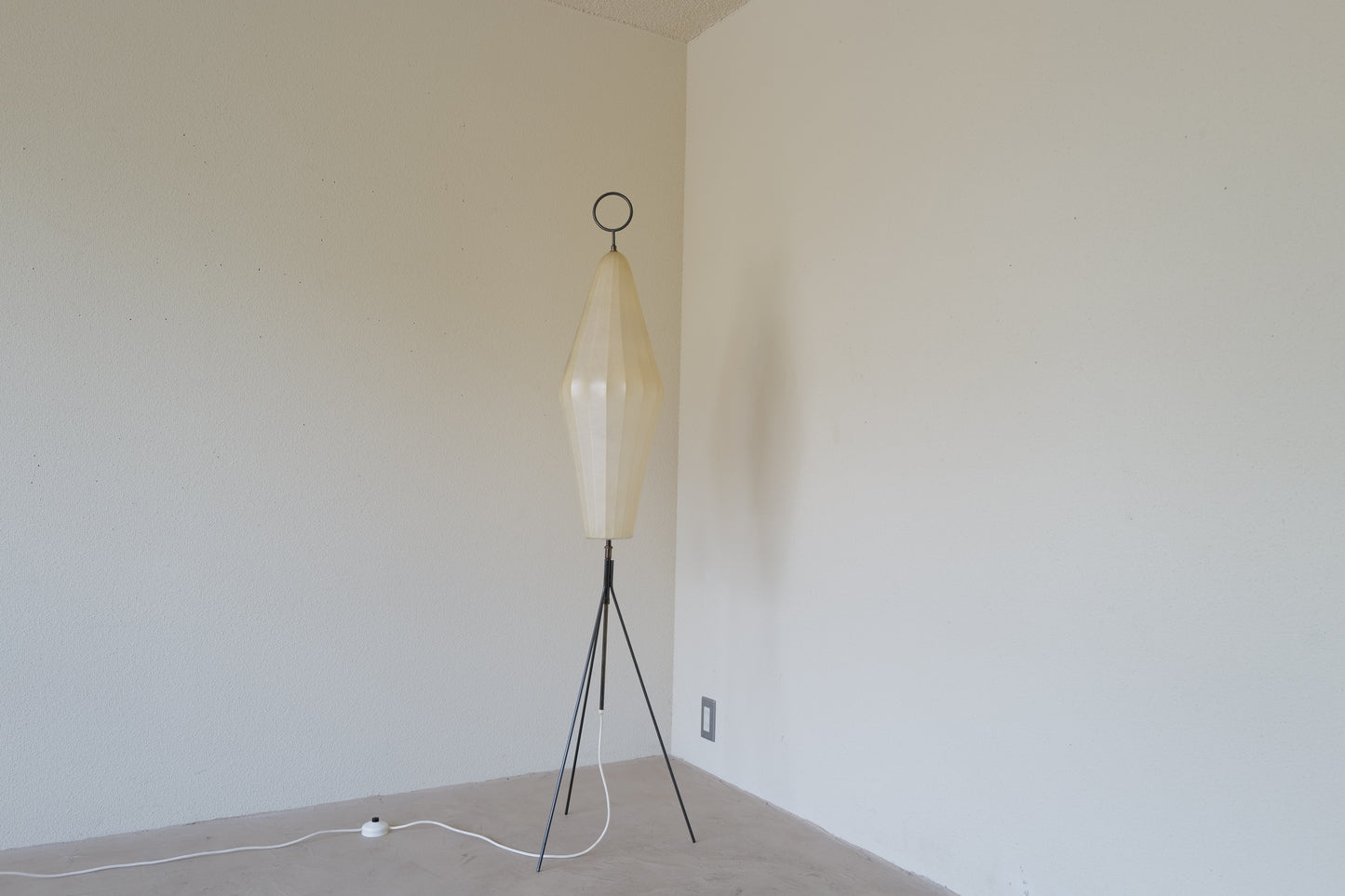 1960s cocoon floor lamp