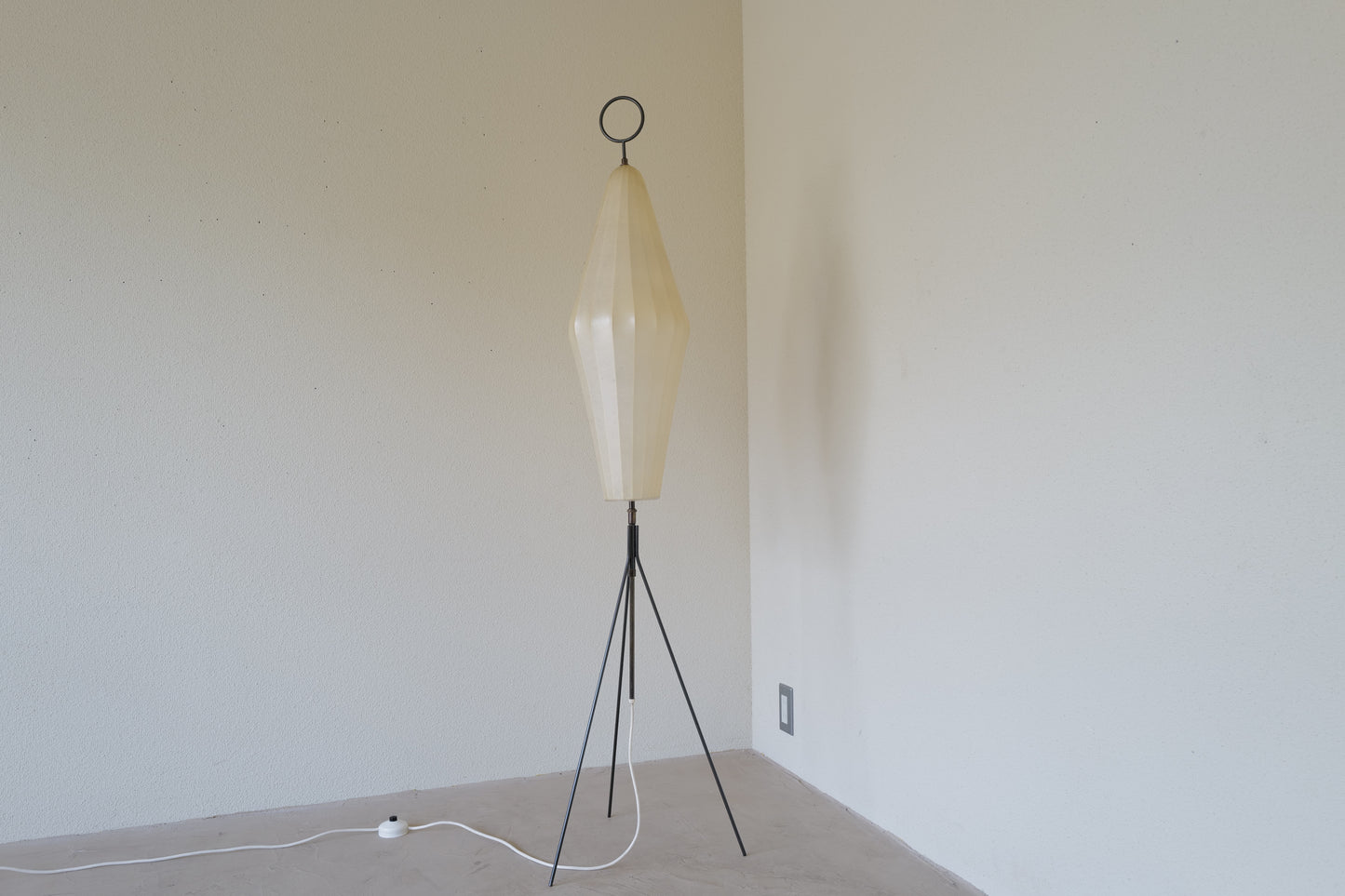 1960s cocoon floor lamp